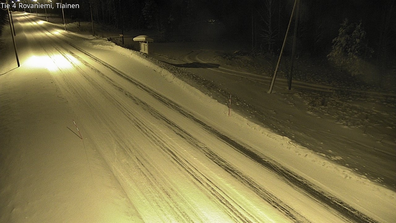 Kelikamerat Kuva Tie 4 Rovaniemi, Tiainen, Rovaniemi, Lappi