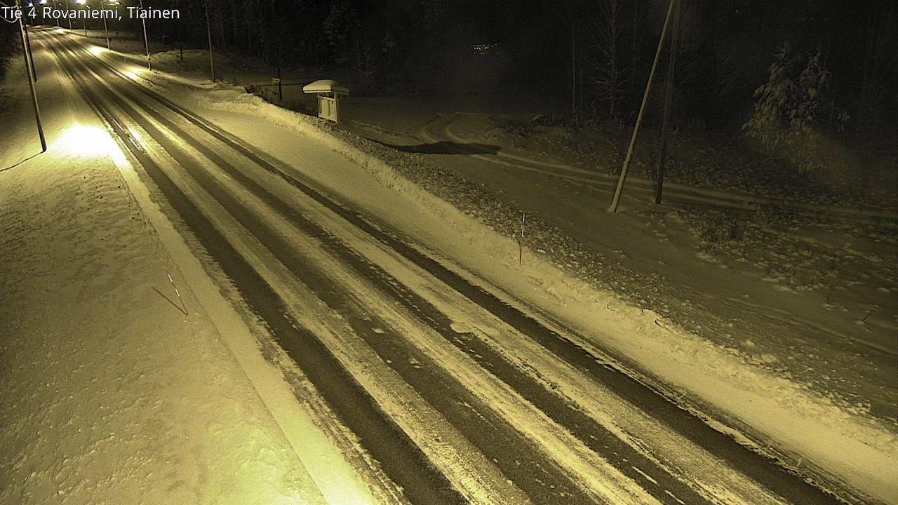 Kelikamerat Kuva Tie 4 Rovaniemi, Tiainen, Rovaniemi, Lappi