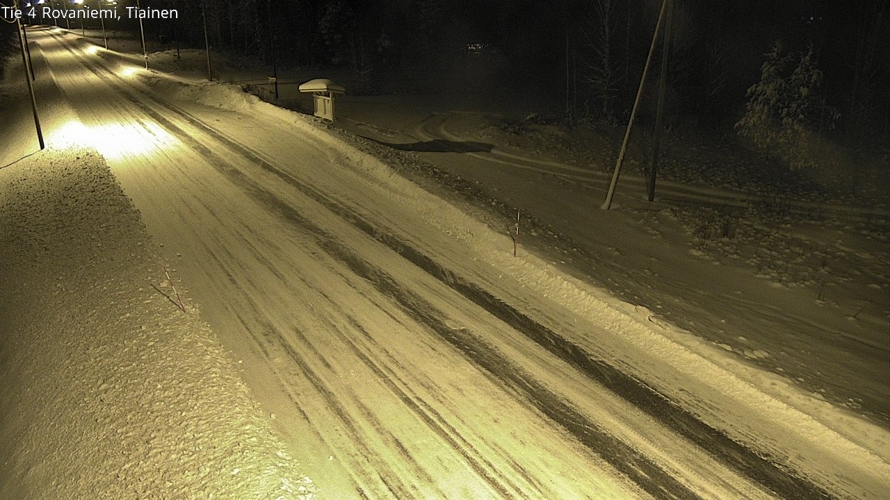 Kelikamerat Kuva Tie 4 Rovaniemi, Tiainen, Rovaniemi, Lappi