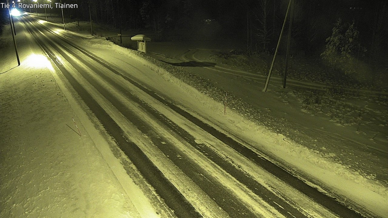 Kelikamerat Kuva Tie 4 Rovaniemi, Tiainen, Rovaniemi, Lappi