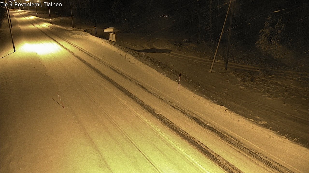 Kelikamerat Kuva Tie 4 Rovaniemi, Tiainen, Rovaniemi, Lappi