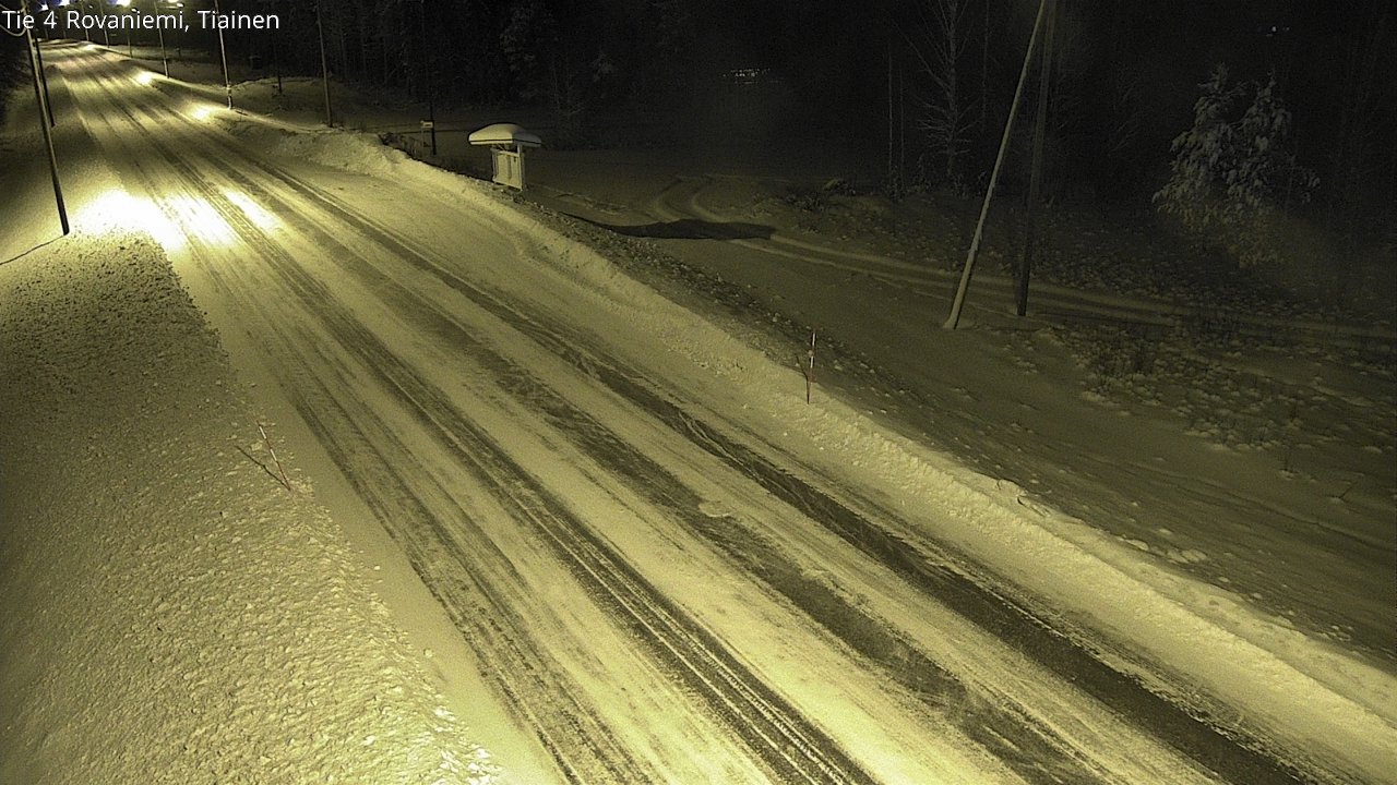 Kelikamerat Kuva Tie 4 Rovaniemi, Tiainen, Rovaniemi, Lappi