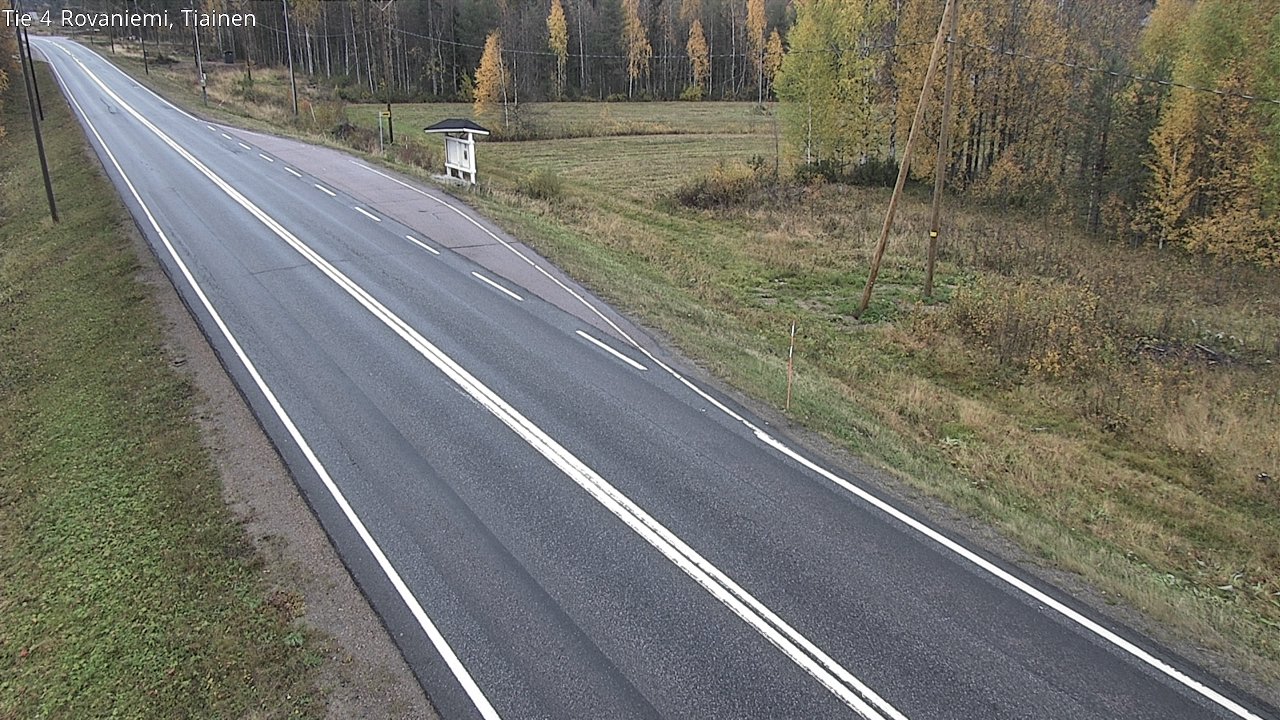 Kelikamerat Kuva Tie 4 Rovaniemi, Tiainen, Rovaniemi, Lappi