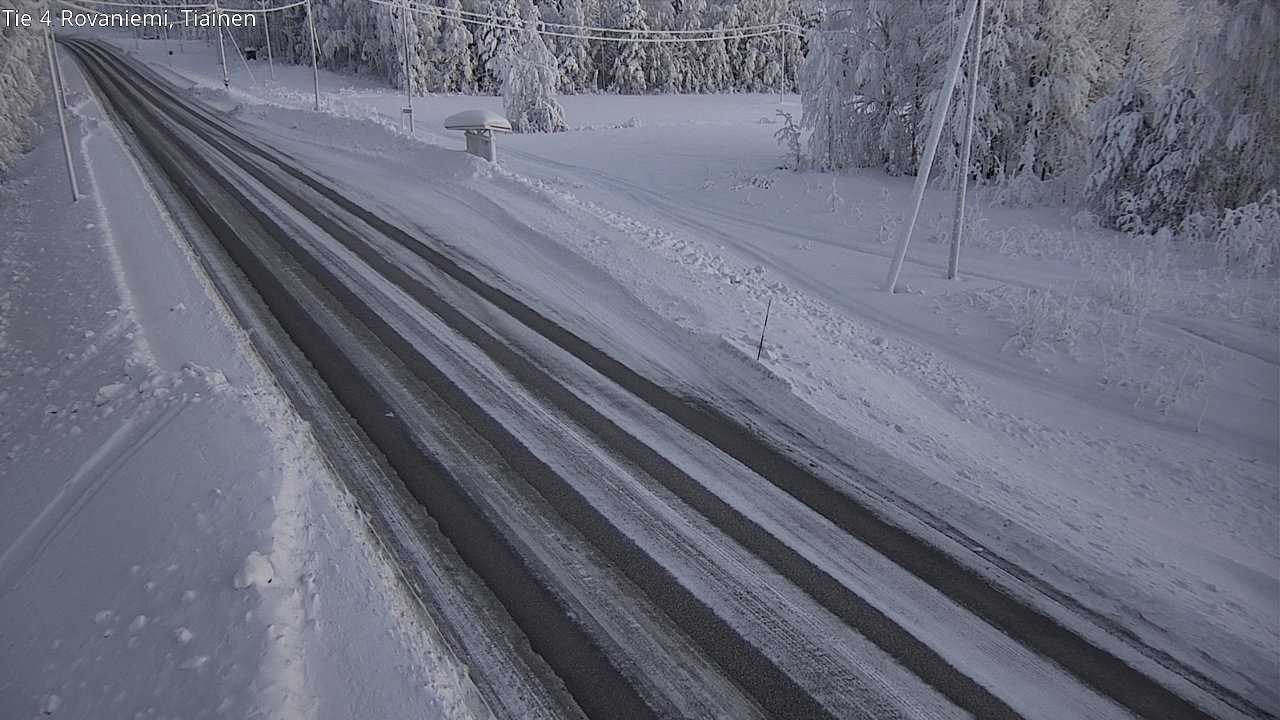 Kelikamerat Kuva Tie 4 Rovaniemi, Tiainen, Rovaniemi, Lappi