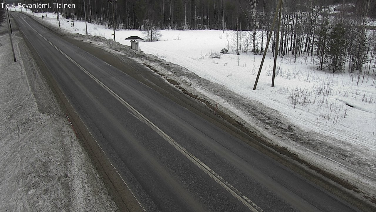 Kelikamerat Kuva Tie 4 Rovaniemi, Tiainen, Rovaniemi, Lappi