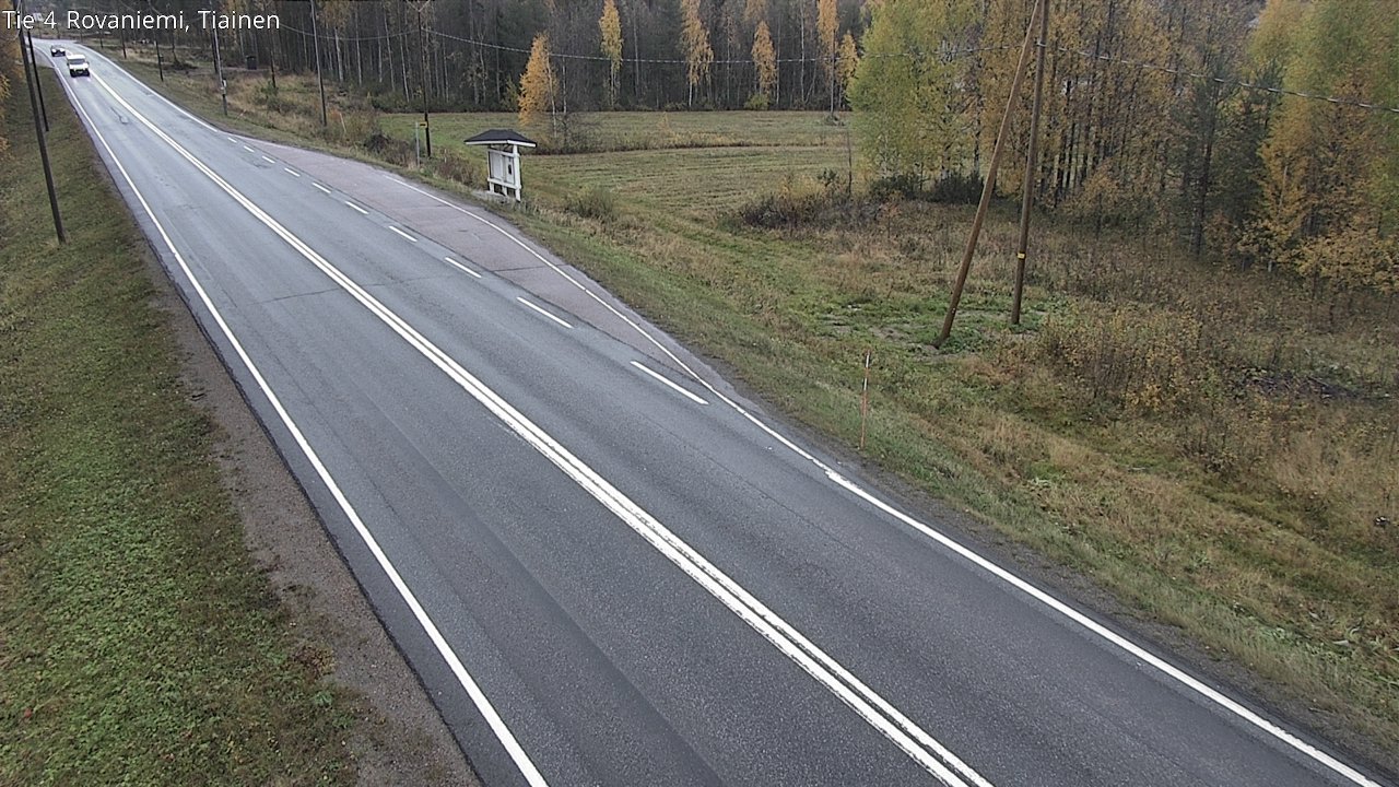Kelikamerat Kuva Tie 4 Rovaniemi, Tiainen, Rovaniemi, Lappi