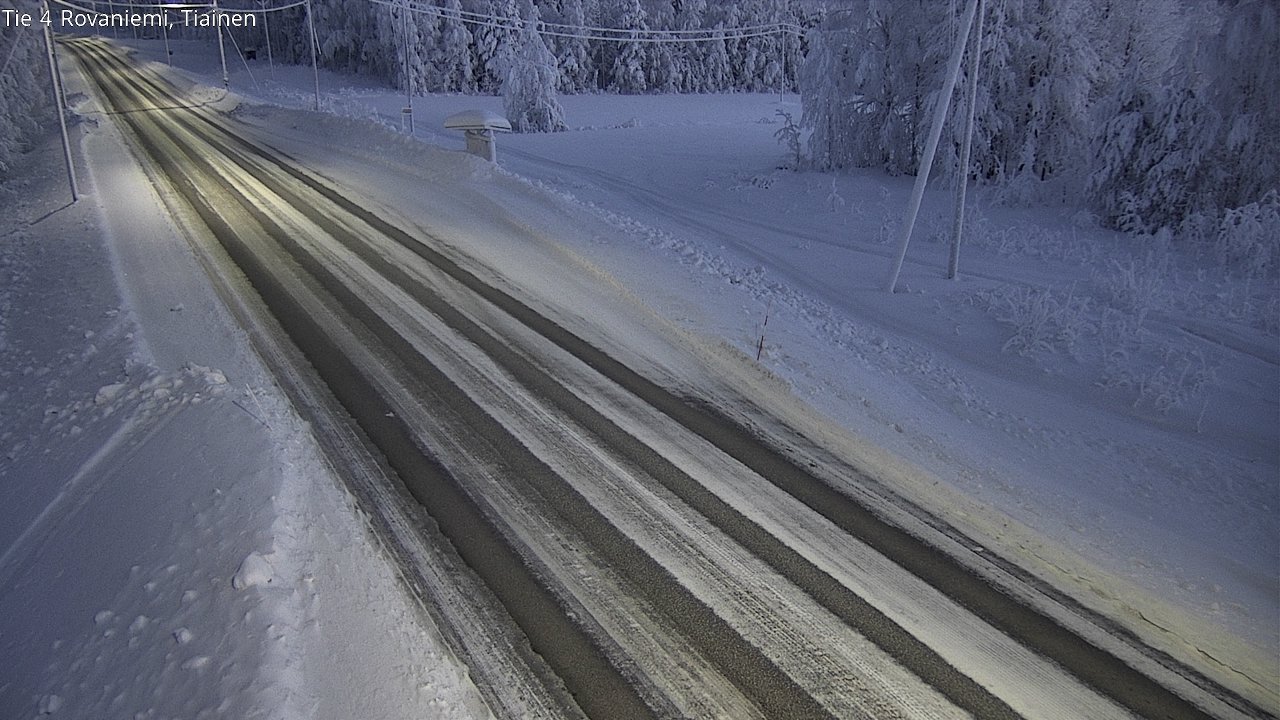 Kelikamerat Kuva Tie 4 Rovaniemi, Tiainen, Rovaniemi, Lappi