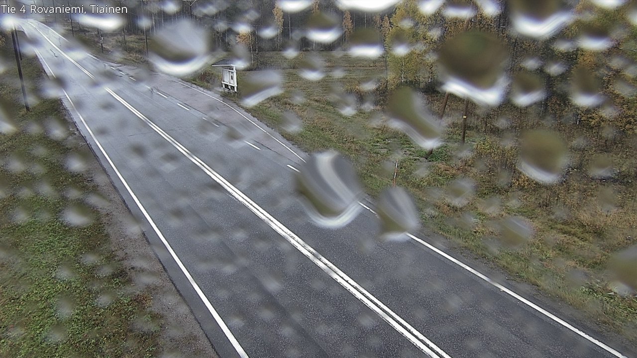 Weather Camera Image Väg 4 Rovaniemi, Tiainen, Rovaniemi, Lappi