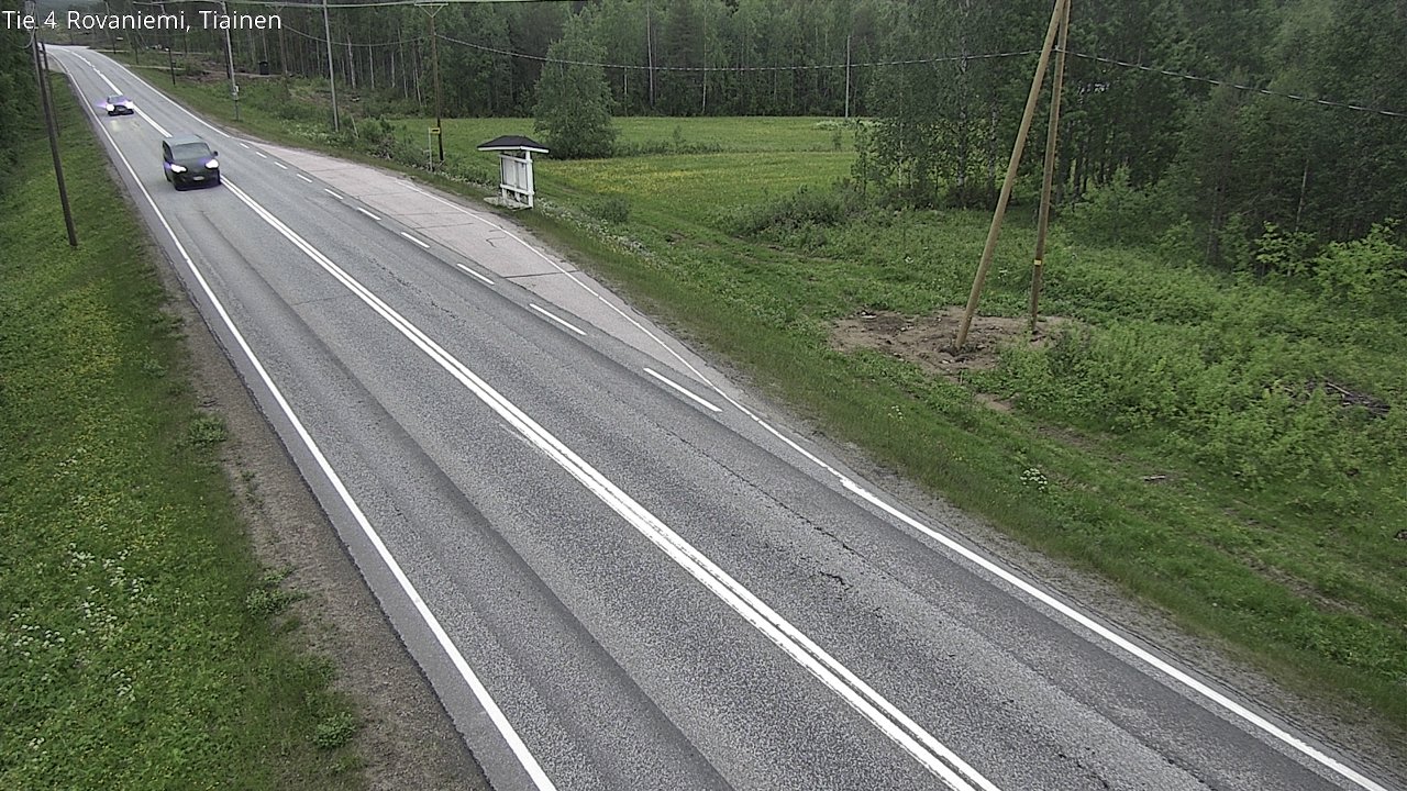 Kelikamerat Kuva Tie 4 Rovaniemi, Tiainen, Rovaniemi, Lappi