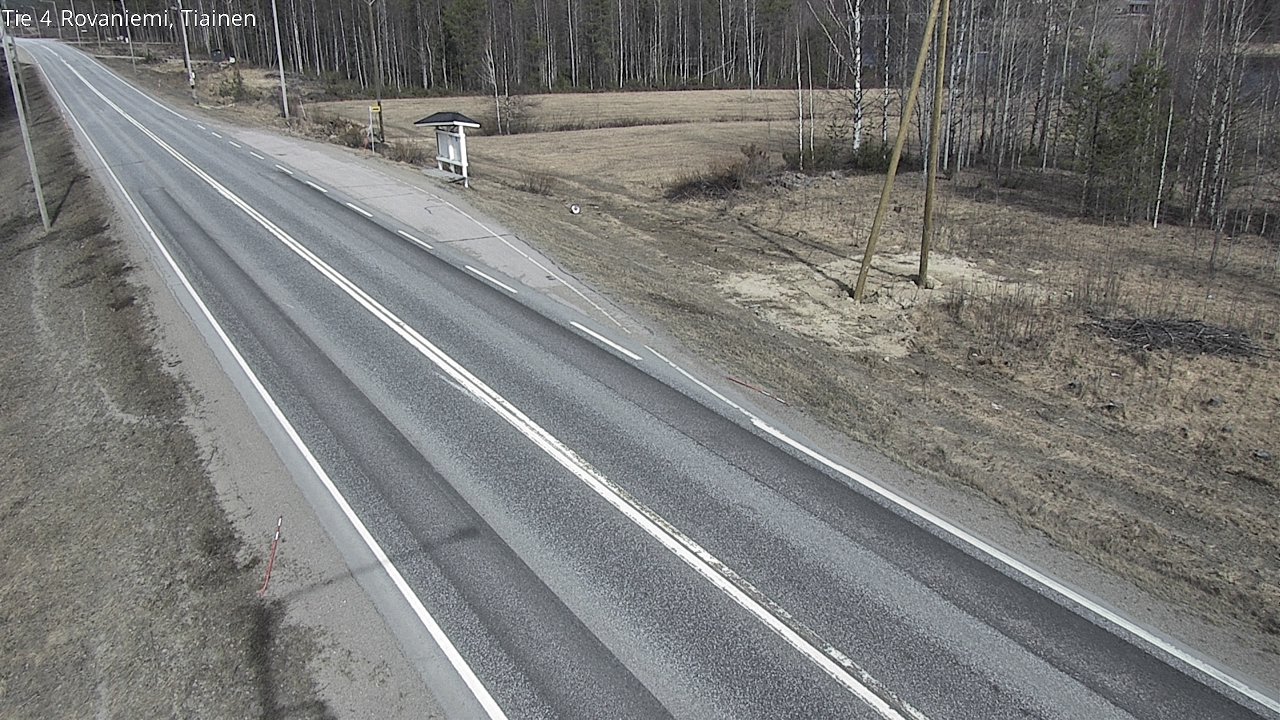Kelikamerat Kuva Tie 4 Rovaniemi, Tiainen, Rovaniemi, Lappi