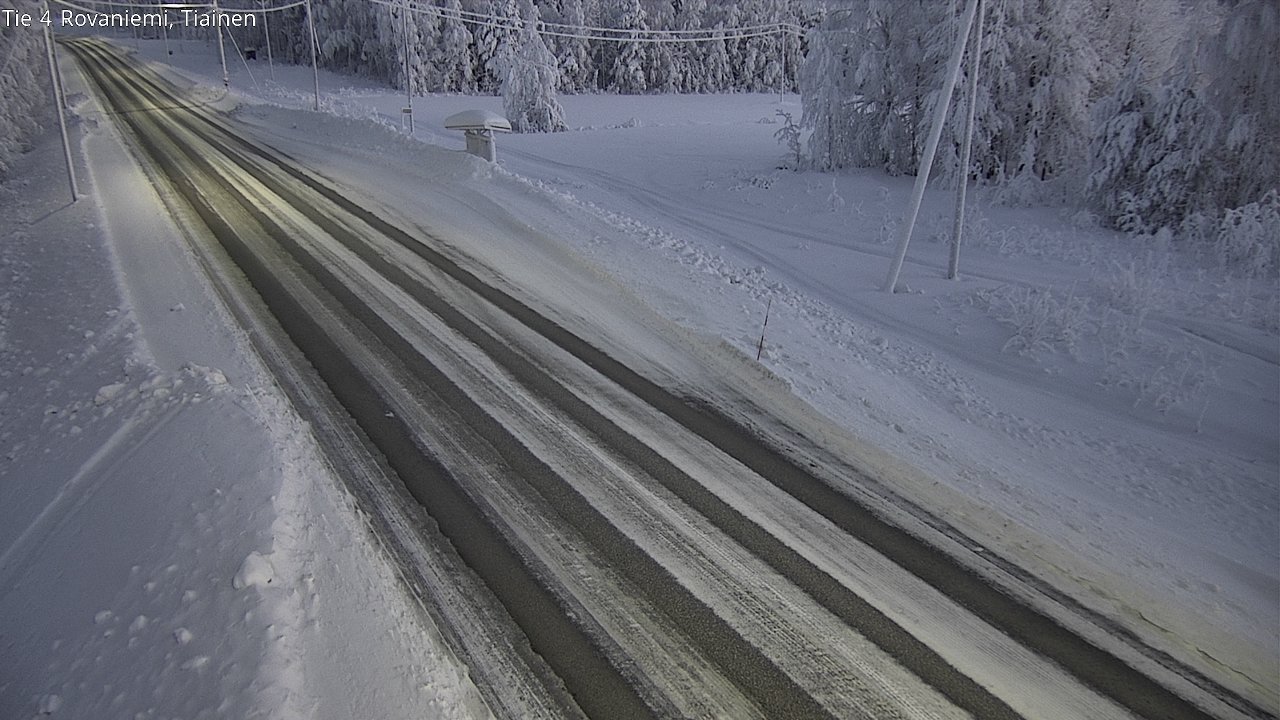 Kelikamerat Kuva Tie 4 Rovaniemi, Tiainen, Rovaniemi, Lappi
