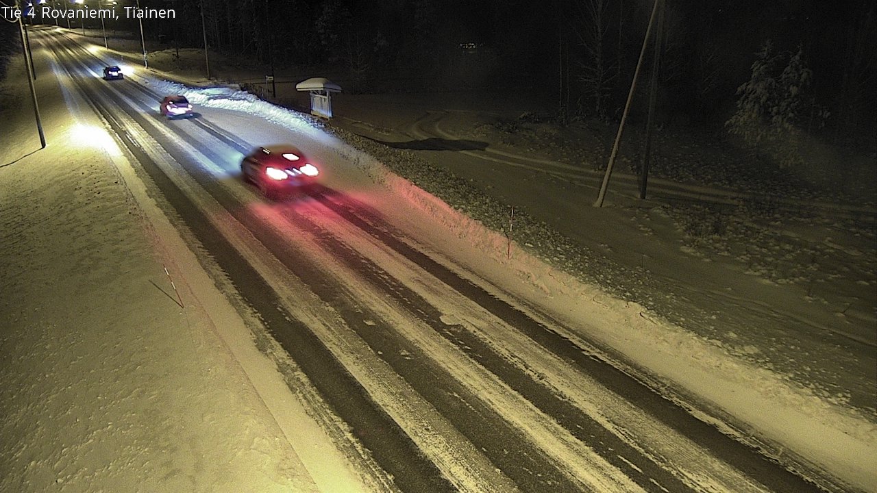 Kelikamerat Kuva Tie 4 Rovaniemi, Tiainen, Rovaniemi, Lappi