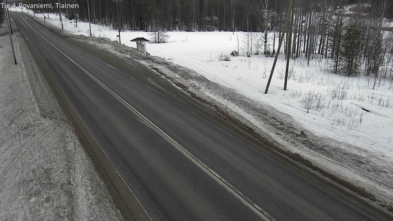 Kelikamerat Kuva Tie 4 Rovaniemi, Tiainen, Rovaniemi, Lappi