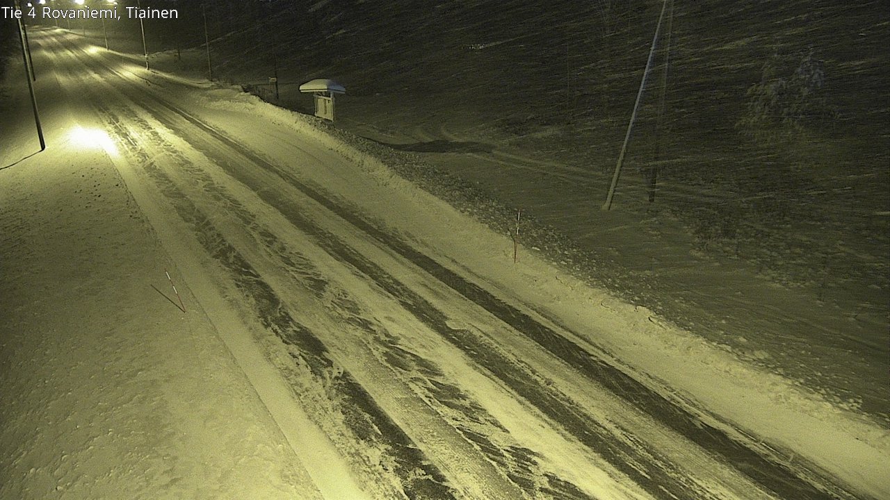 Kelikamerat Kuva Tie 4 Rovaniemi, Tiainen, Rovaniemi, Lappi