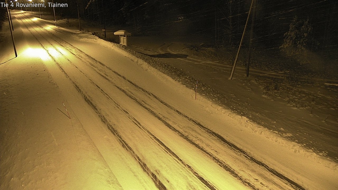 Kelikamerat Kuva Tie 4 Rovaniemi, Tiainen, Rovaniemi, Lappi