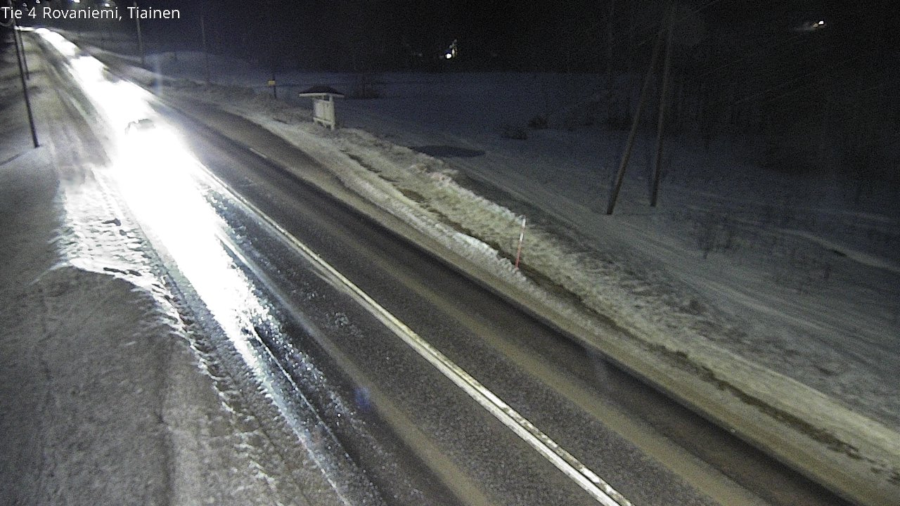 Kelikamerat Kuva Tie 4 Rovaniemi, Tiainen, Rovaniemi, Lappi