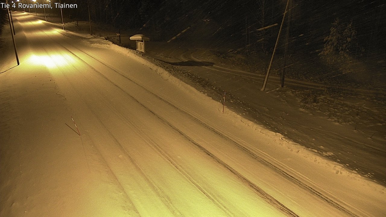 Kelikamerat Kuva Tie 4 Rovaniemi, Tiainen, Rovaniemi, Lappi