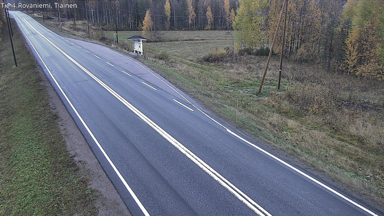 Kelikamerat Kuva Tie 4 Rovaniemi, Tiainen, Rovaniemi, Lappi