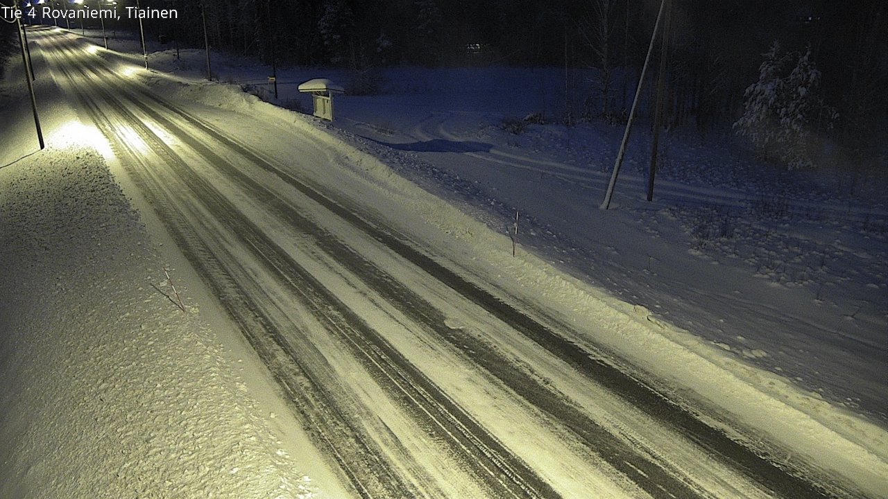 Kelikamerat Kuva Tie 4 Rovaniemi, Tiainen, Rovaniemi, Lappi