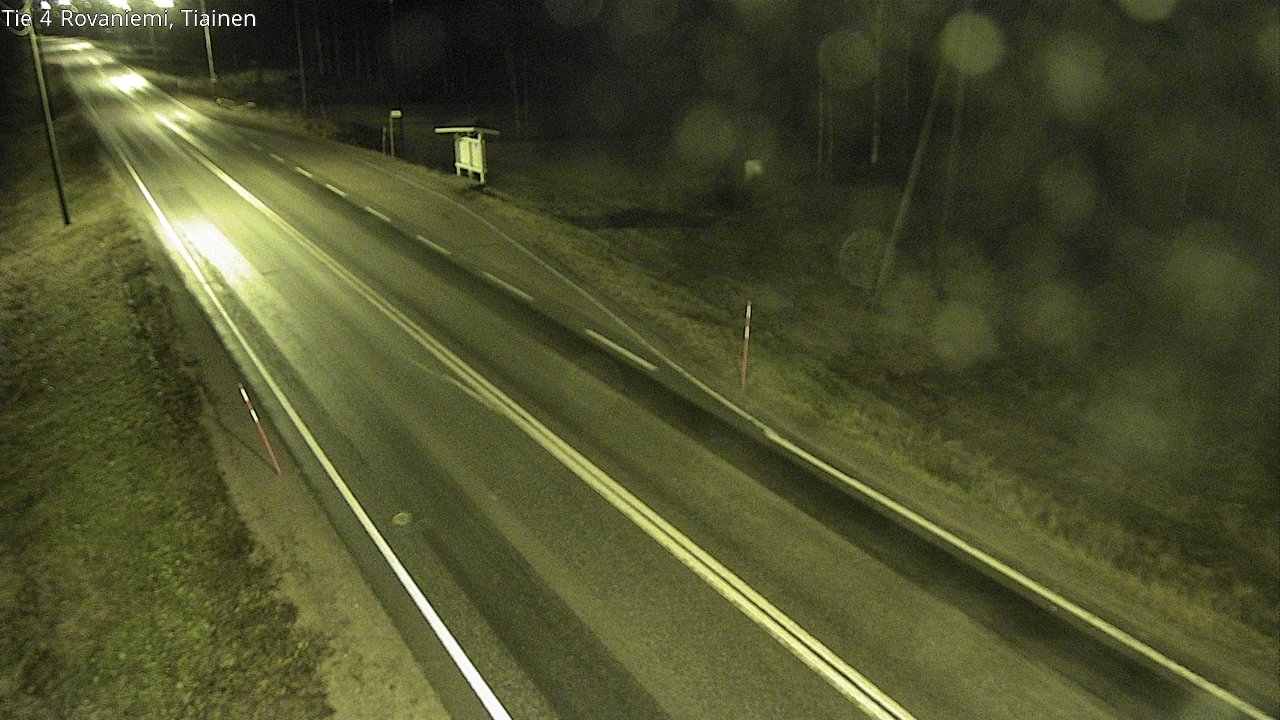 Kelikamerat Kuva Tie 4 Rovaniemi, Tiainen, Rovaniemi, Lappi