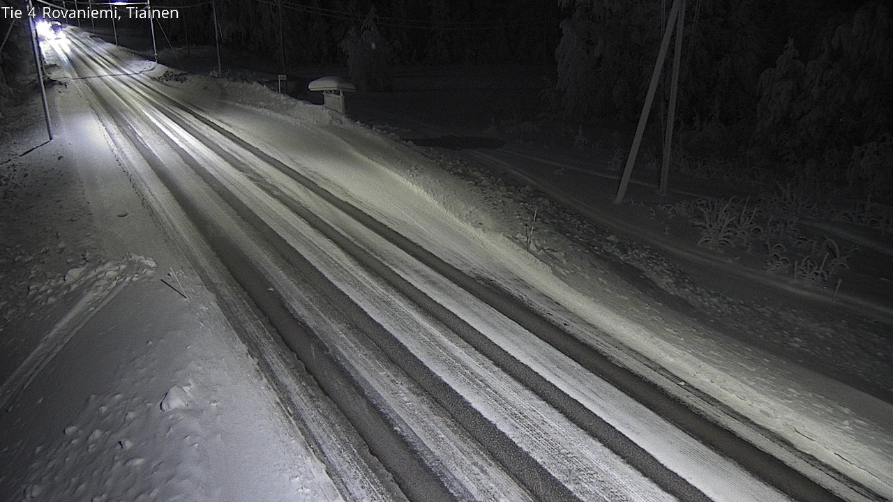 Kelikamerat Kuva Tie 4 Rovaniemi, Tiainen, Rovaniemi, Lappi