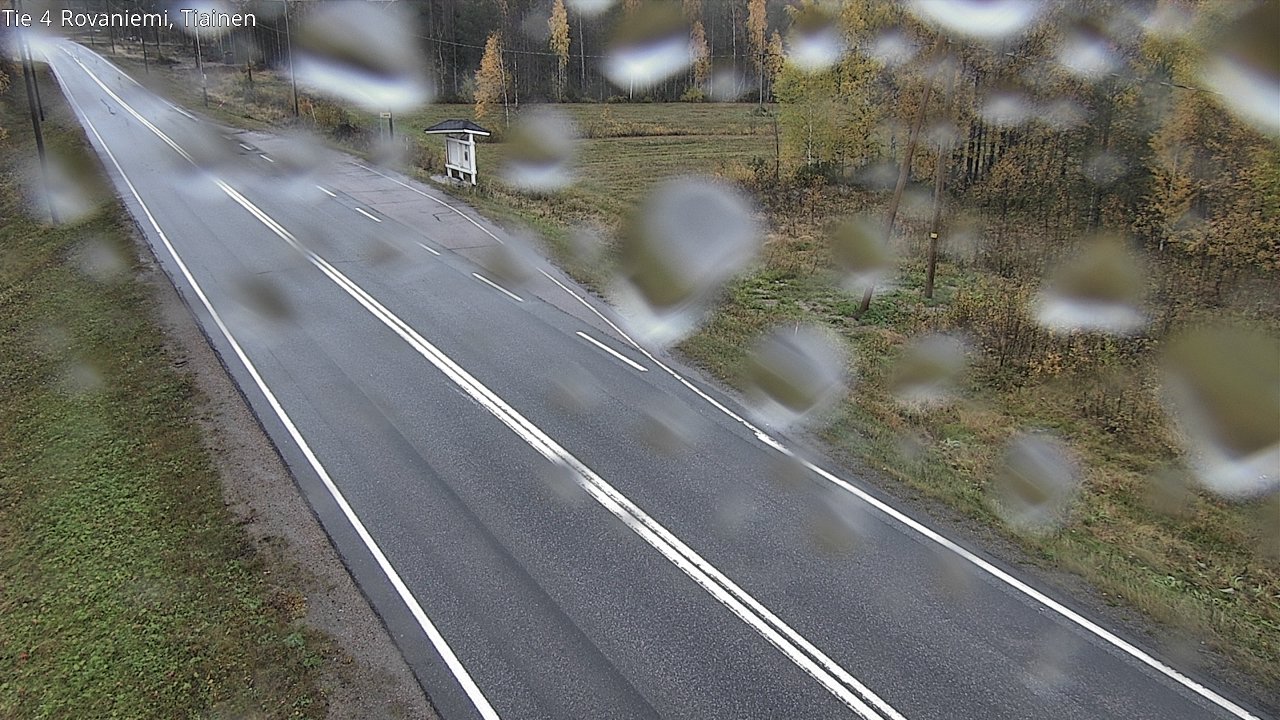 Weather Camera Image Väg 4 Rovaniemi, Tiainen, Rovaniemi, Lappi