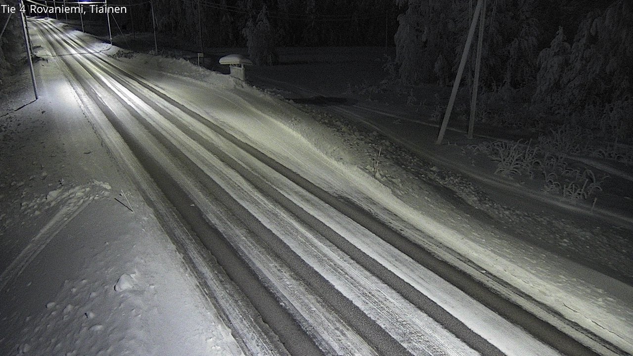 Kelikamerat Kuva Tie 4 Rovaniemi, Tiainen, Rovaniemi, Lappi