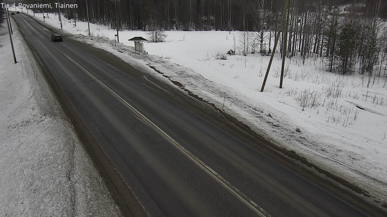 Kelikamerat Kuva Tie 4 Rovaniemi, Tiainen, Rovaniemi, Lappi