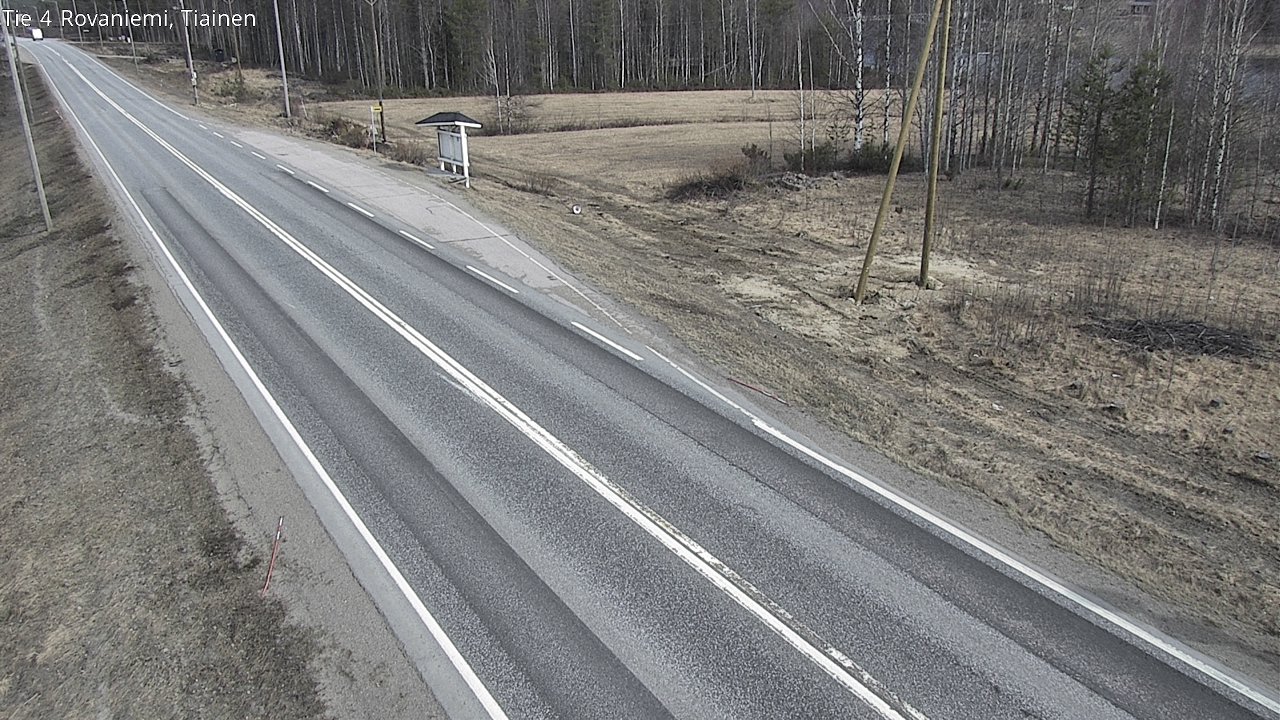 Kelikamerat Kuva Tie 4 Rovaniemi, Tiainen, Rovaniemi, Lappi