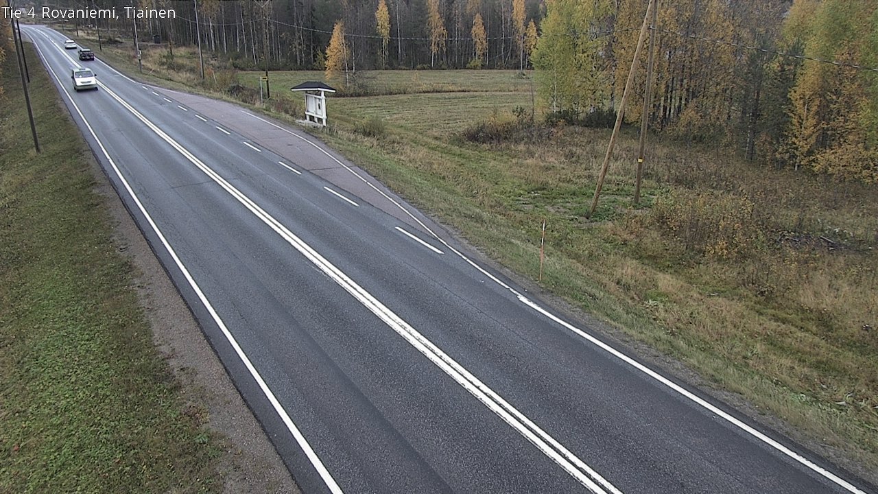 Kelikamerat Kuva Tie 4 Rovaniemi, Tiainen, Rovaniemi, Lappi