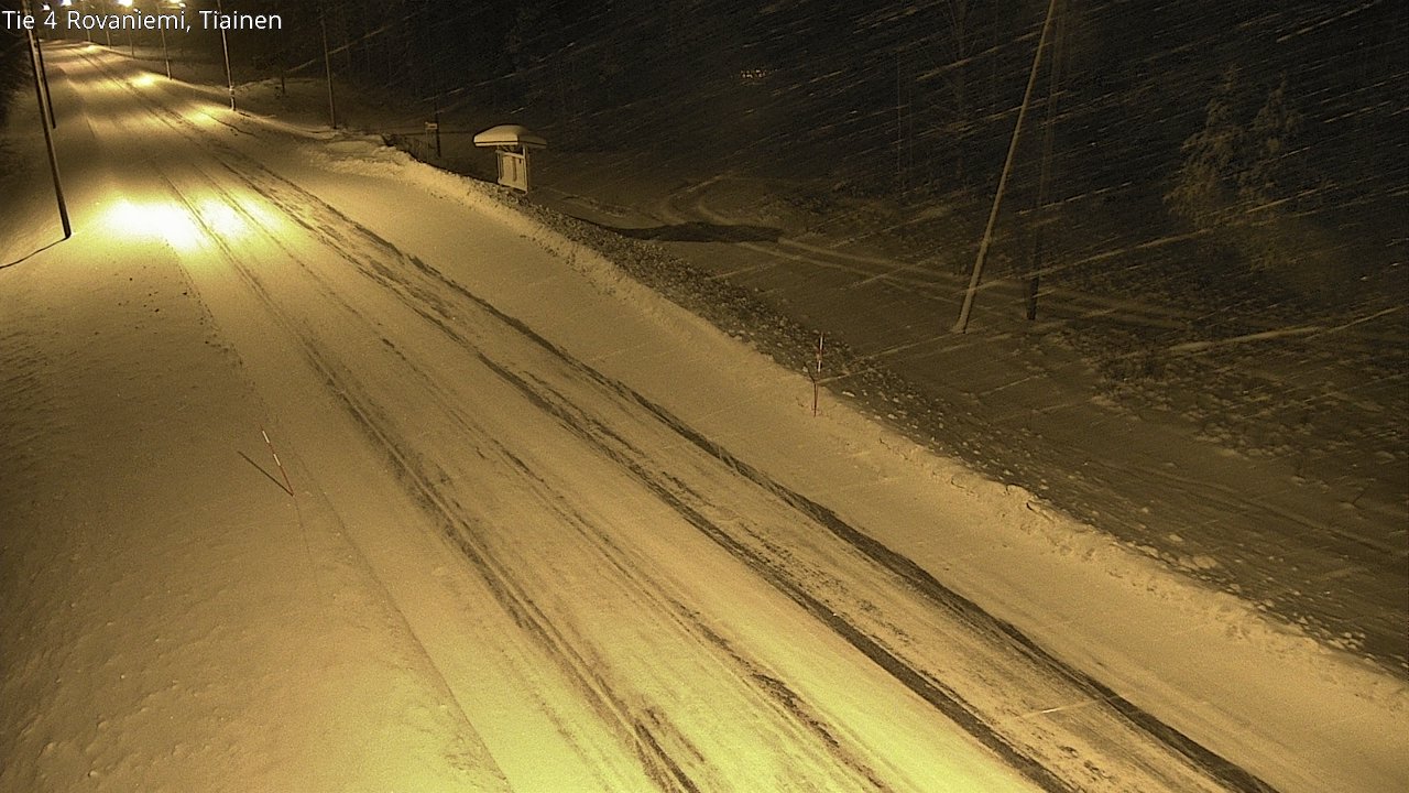 Kelikamerat Kuva Tie 4 Rovaniemi, Tiainen, Rovaniemi, Lappi