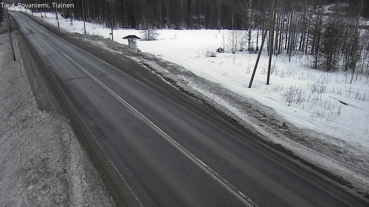 Kelikamerat Kuva Tie 4 Rovaniemi, Tiainen, Rovaniemi, Lappi