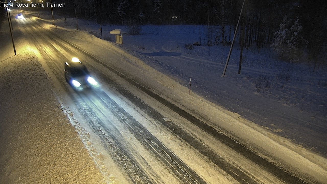 Kelikamerat Kuva Tie 4 Rovaniemi, Tiainen, Rovaniemi, Lappi