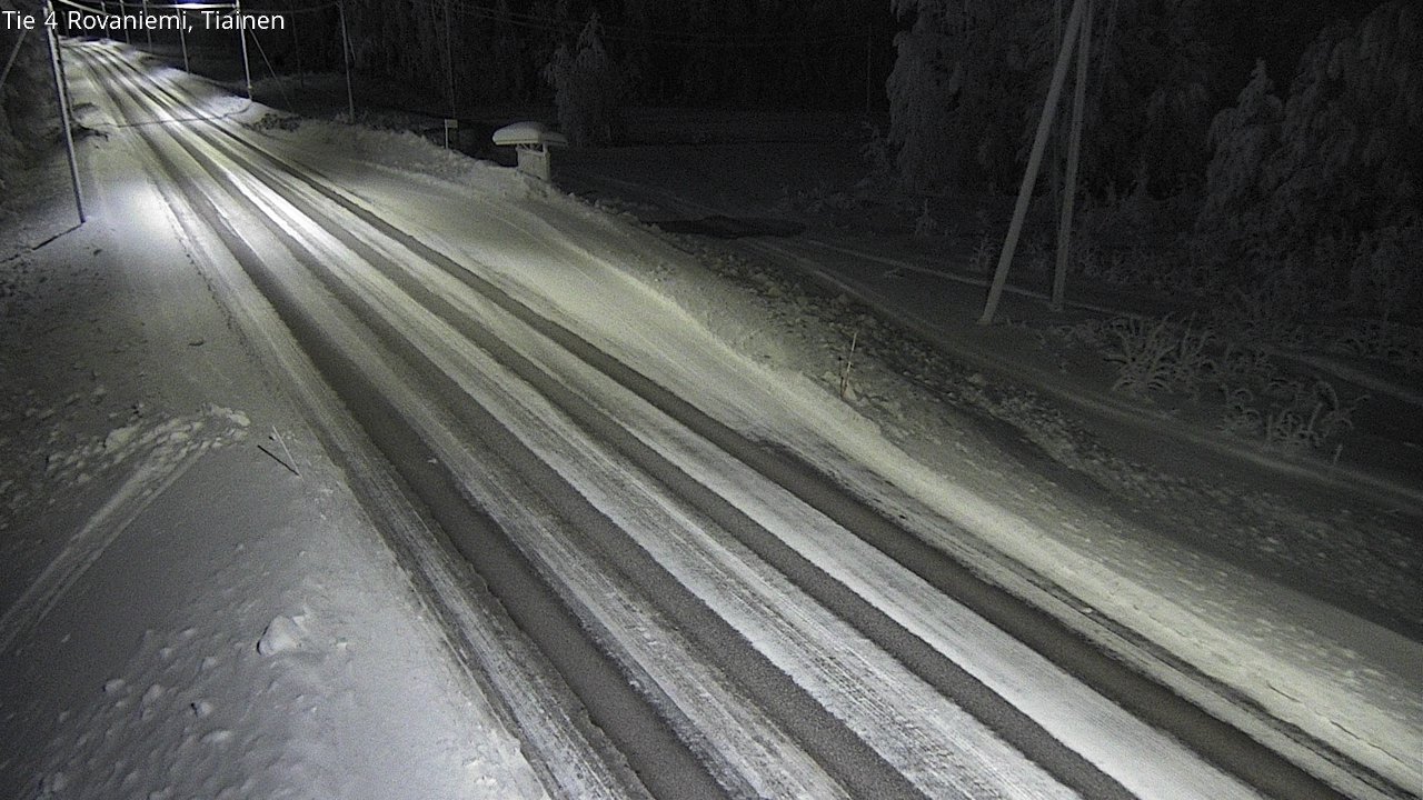 Kelikamerat Kuva Tie 4 Rovaniemi, Tiainen, Rovaniemi, Lappi