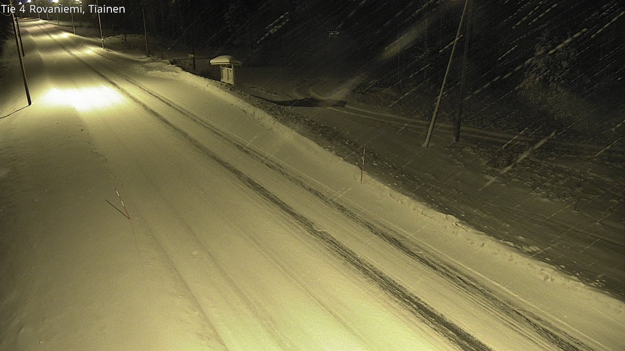 Kelikamerat Kuva Tie 4 Rovaniemi, Tiainen, Rovaniemi, Lappi