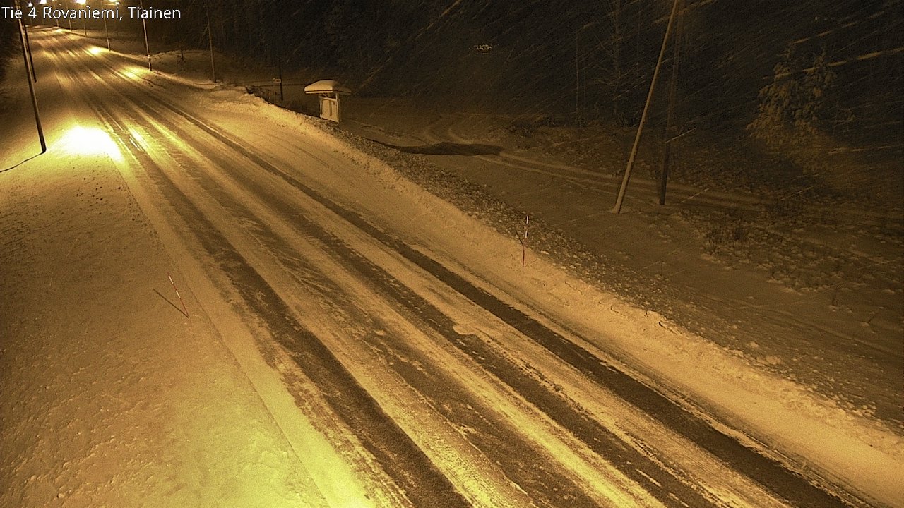 Kelikamerat Kuva Tie 4 Rovaniemi, Tiainen, Rovaniemi, Lappi