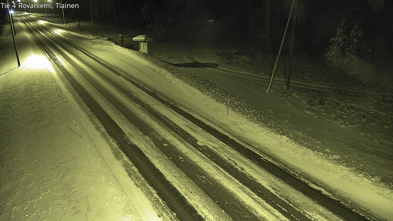 Kelikamerat Kuva Tie 4 Rovaniemi, Tiainen, Rovaniemi, Lappi