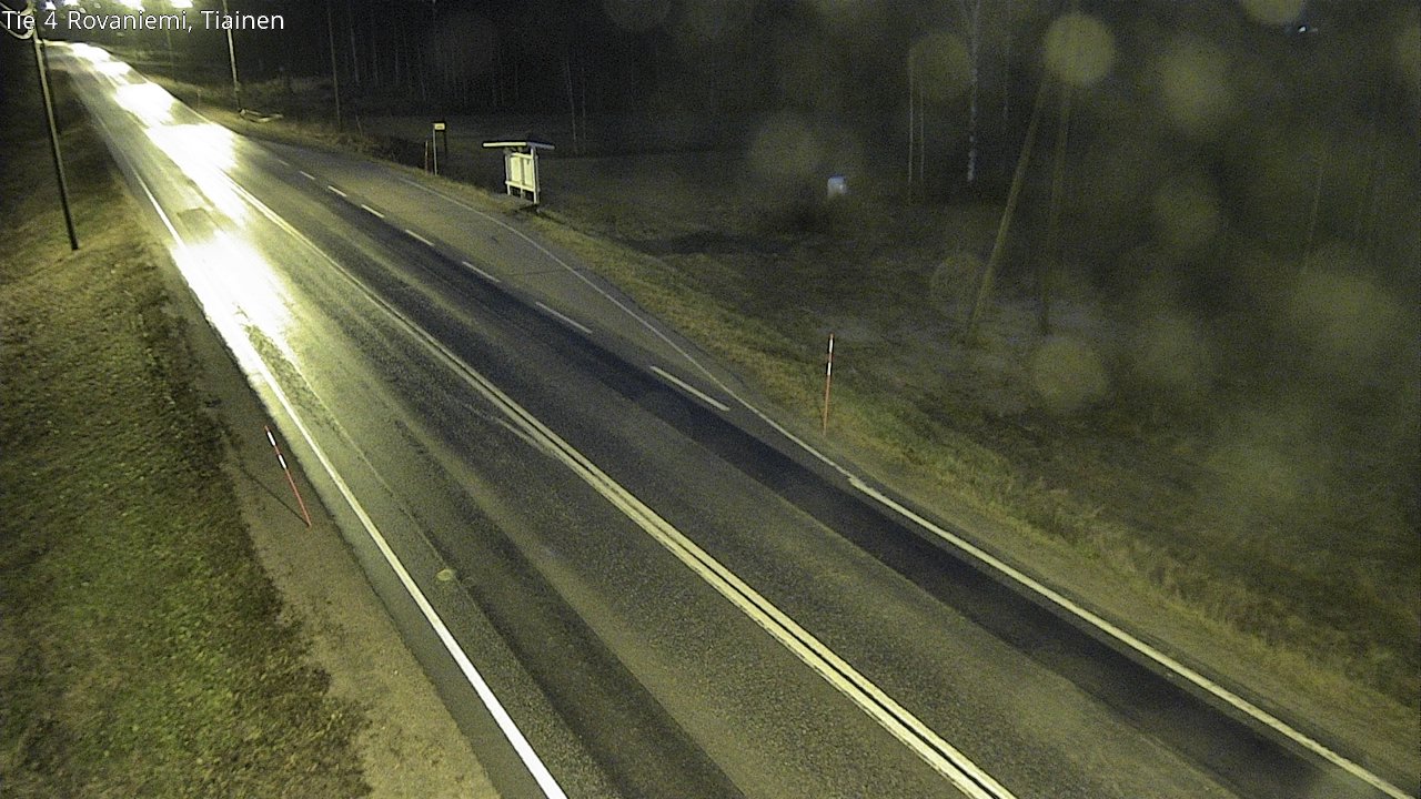 Kelikamerat Kuva Tie 4 Rovaniemi, Tiainen, Rovaniemi, Lappi