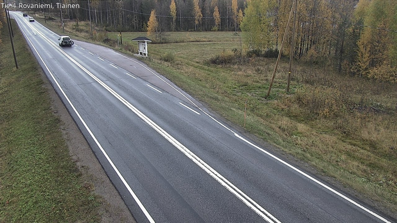 Kelikamerat Kuva Tie 4 Rovaniemi, Tiainen, Rovaniemi, Lappi