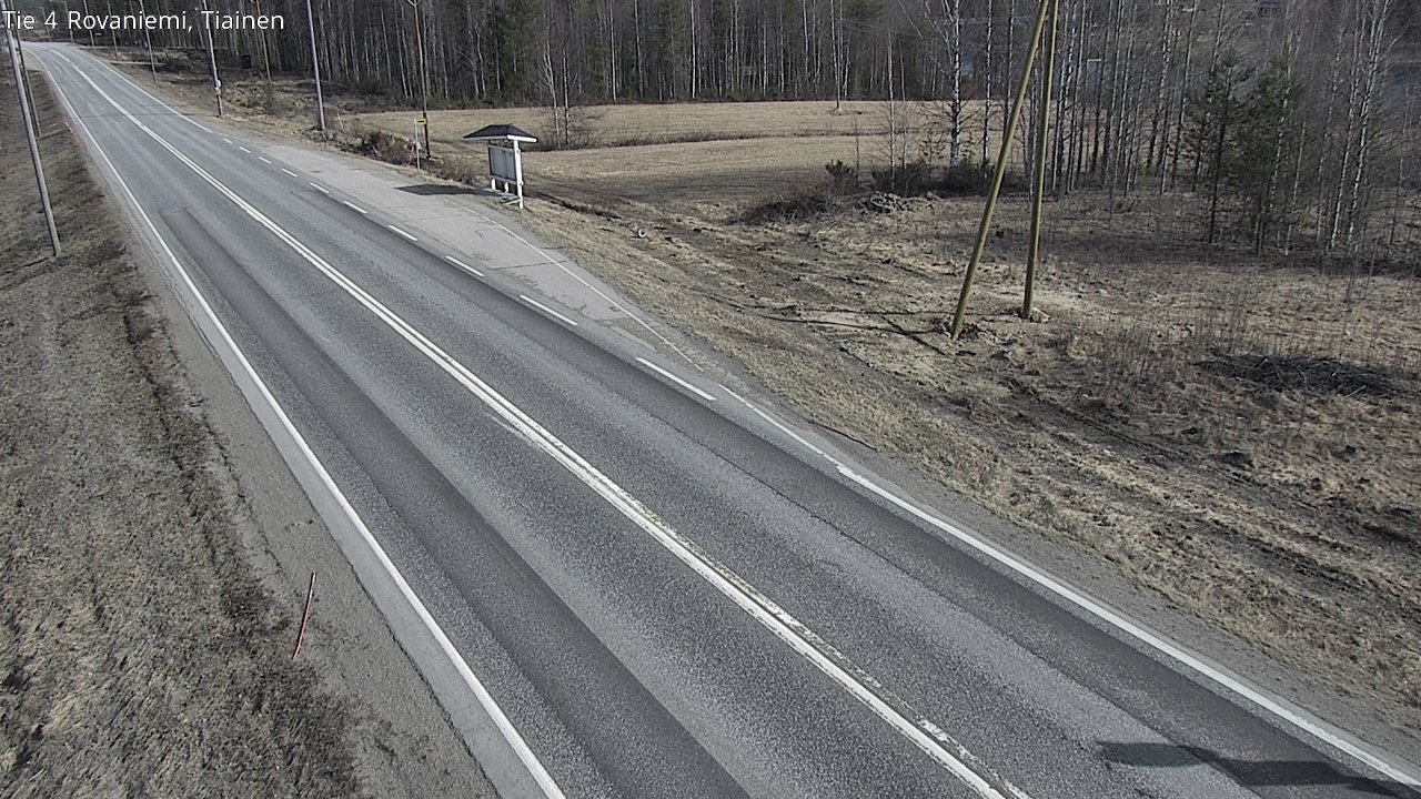 Kelikamerat Kuva Tie 4 Rovaniemi, Tiainen, Rovaniemi, Lappi