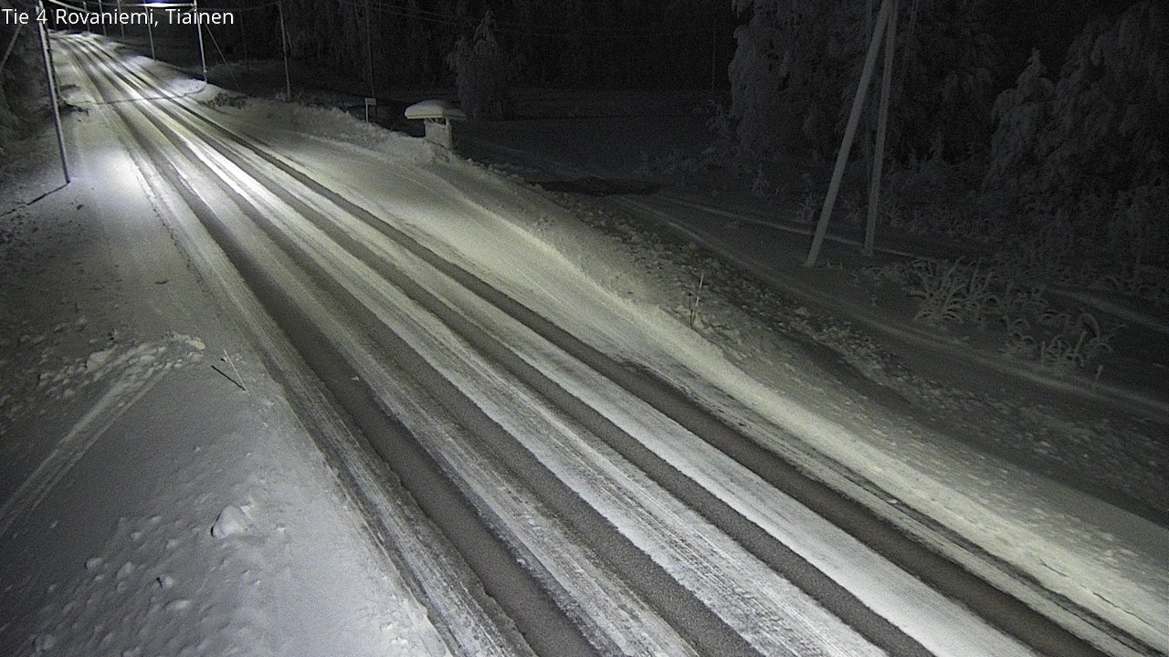 Kelikamerat Kuva Tie 4 Rovaniemi, Tiainen, Rovaniemi, Lappi