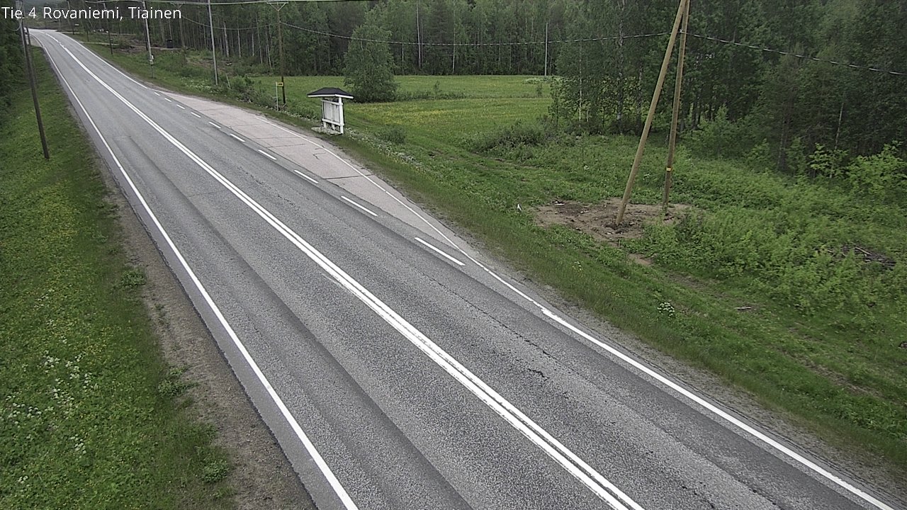Kelikamerat Kuva Tie 4 Rovaniemi, Tiainen, Rovaniemi, Lappi