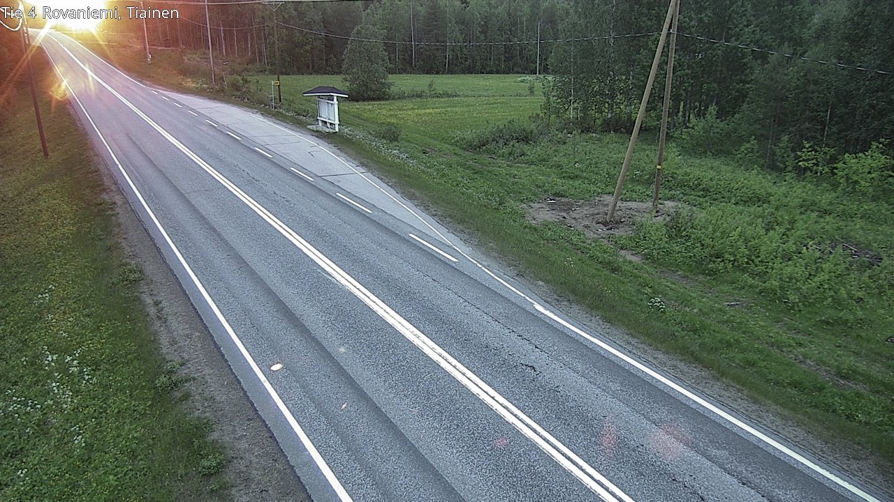 Kelikamerat Kuva Tie 4 Rovaniemi, Tiainen, Rovaniemi, Lappi
