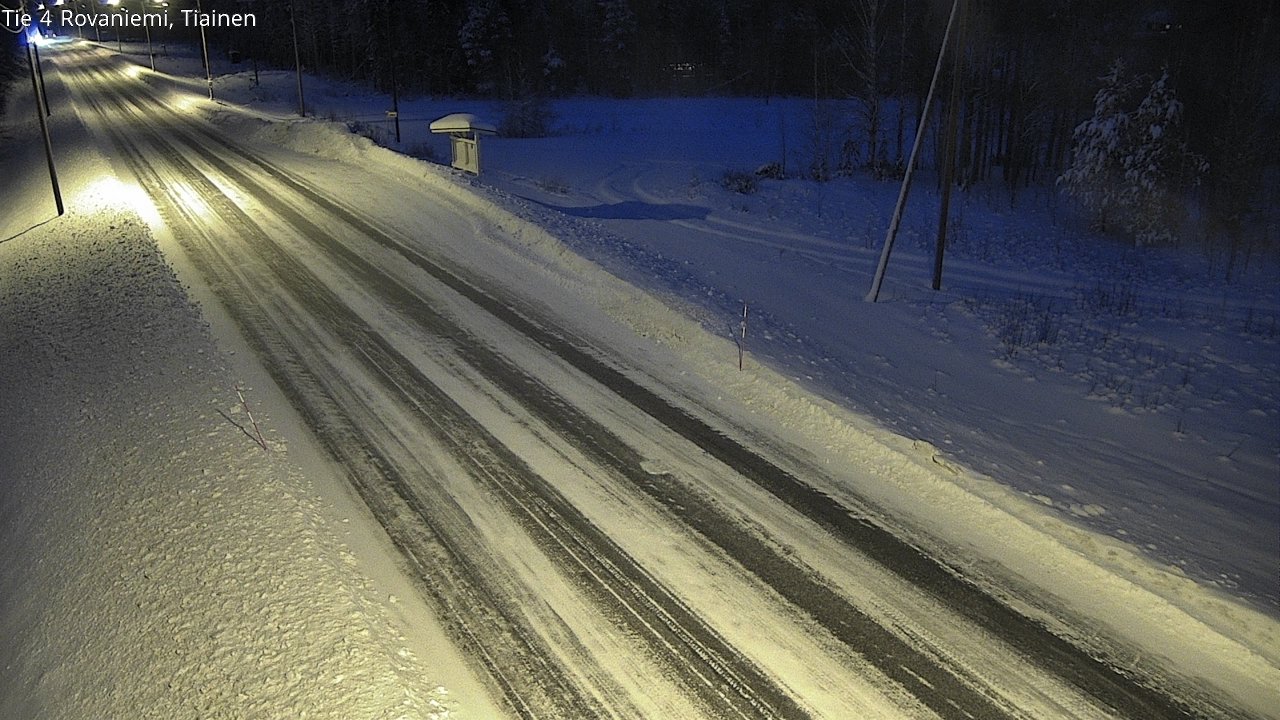 Kelikamerat Kuva Tie 4 Rovaniemi, Tiainen, Rovaniemi, Lappi