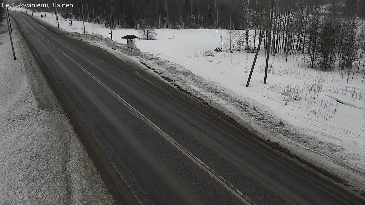 Kelikamerat Kuva Tie 4 Rovaniemi, Tiainen, Rovaniemi, Lappi