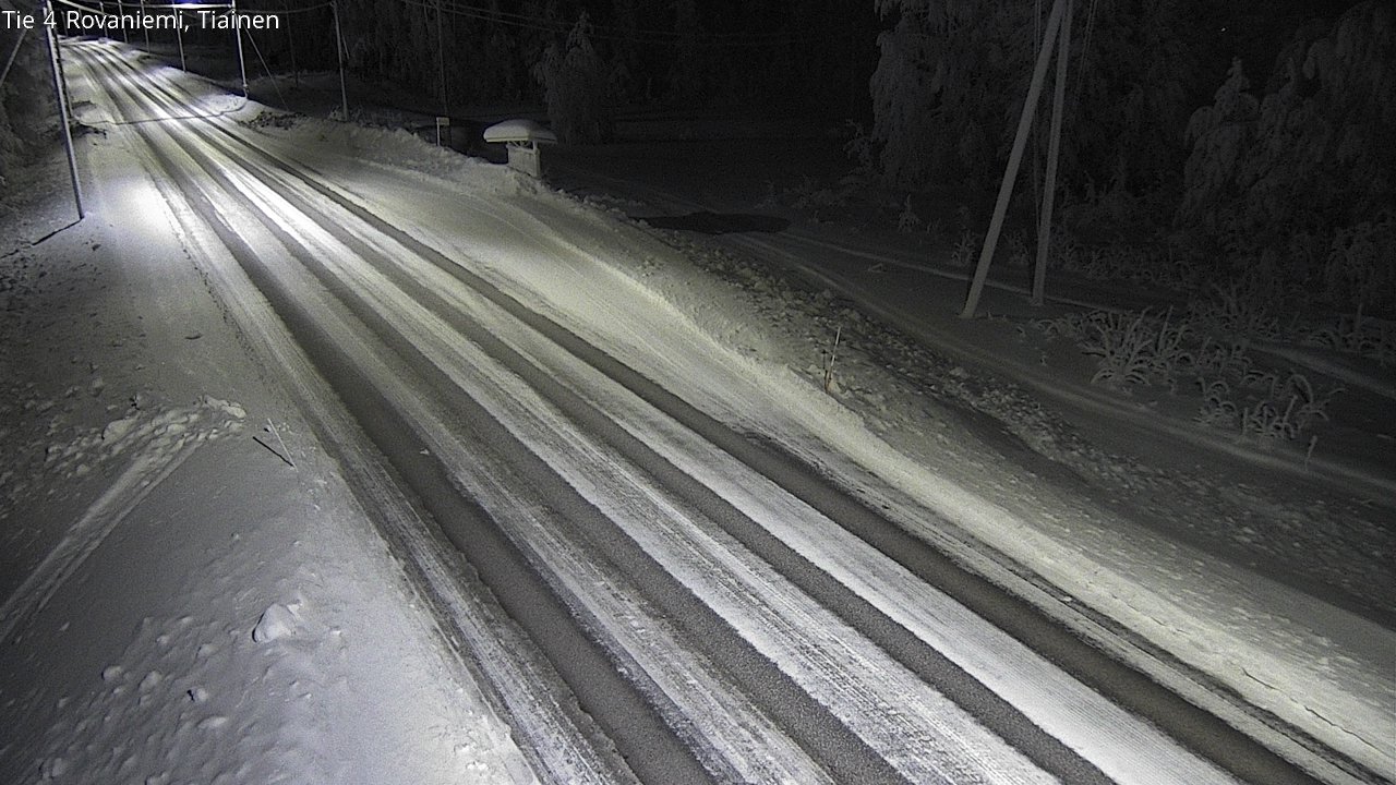 Kelikamerat Kuva Tie 4 Rovaniemi, Tiainen, Rovaniemi, Lappi