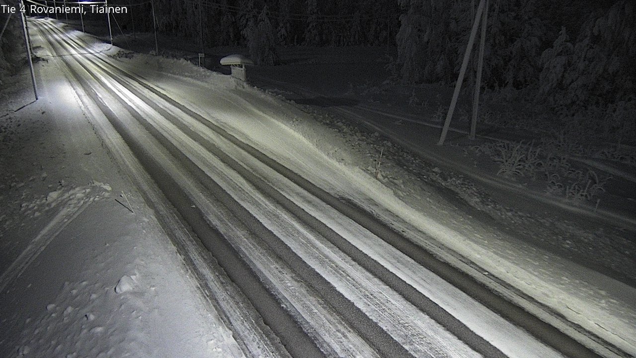 Kelikamerat Kuva Tie 4 Rovaniemi, Tiainen, Rovaniemi, Lappi