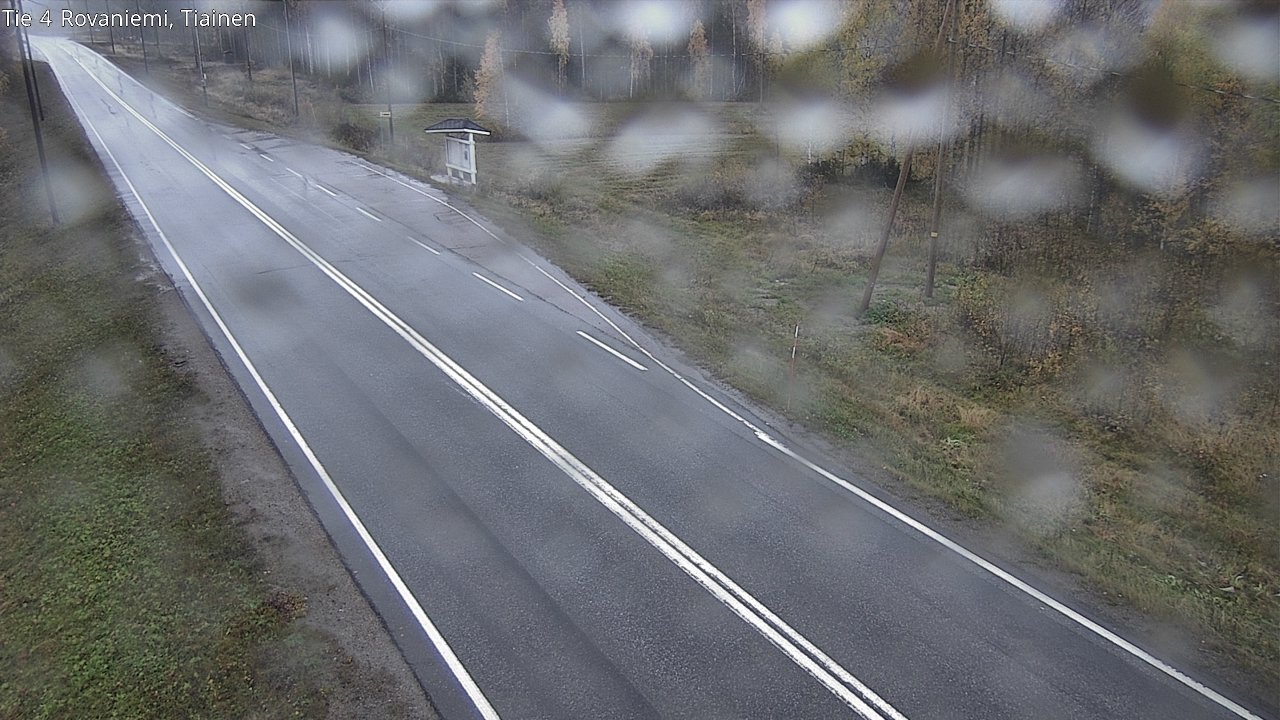 Weather Camera Image Road 4 Rovaniemi, Tiainen, Rovaniemi, Lappi
