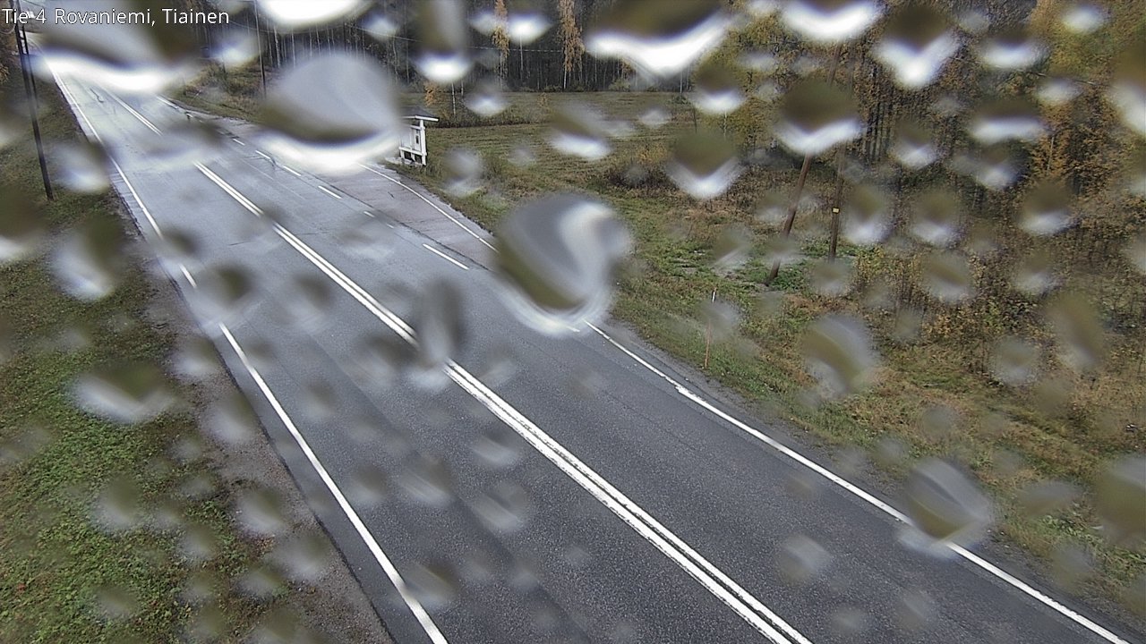 Weather Camera Image Väg 4 Rovaniemi, Tiainen, Rovaniemi, Lappi
