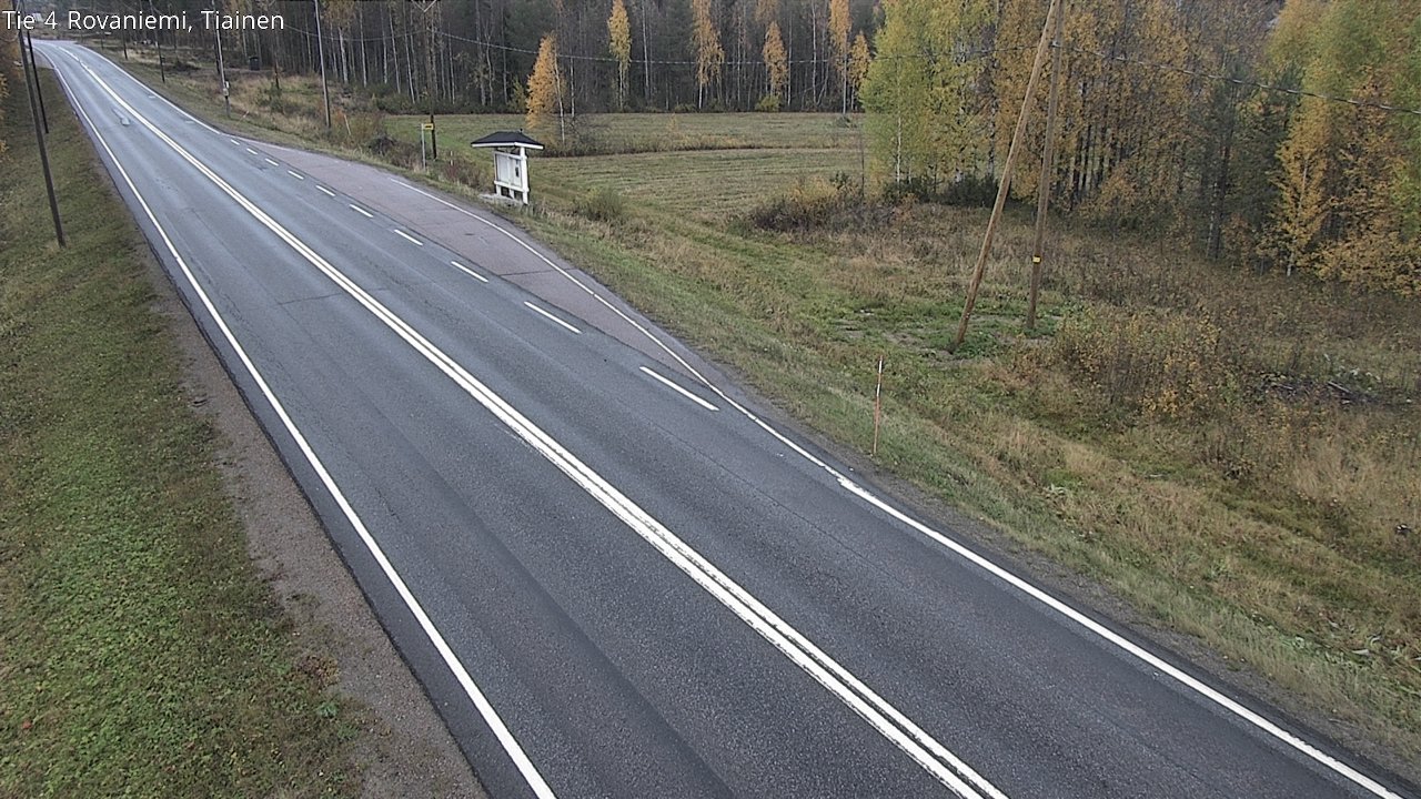 Kelikamerat Kuva Tie 4 Rovaniemi, Tiainen, Rovaniemi, Lappi